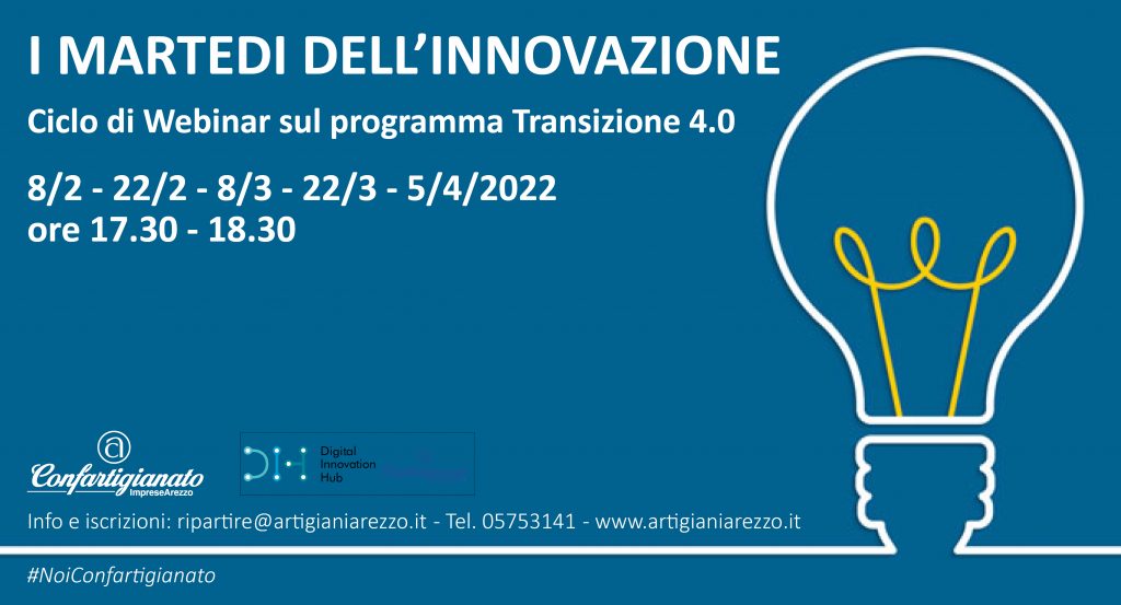 I Martedì dell'innovazione. Ciclo di webinar sul programma 